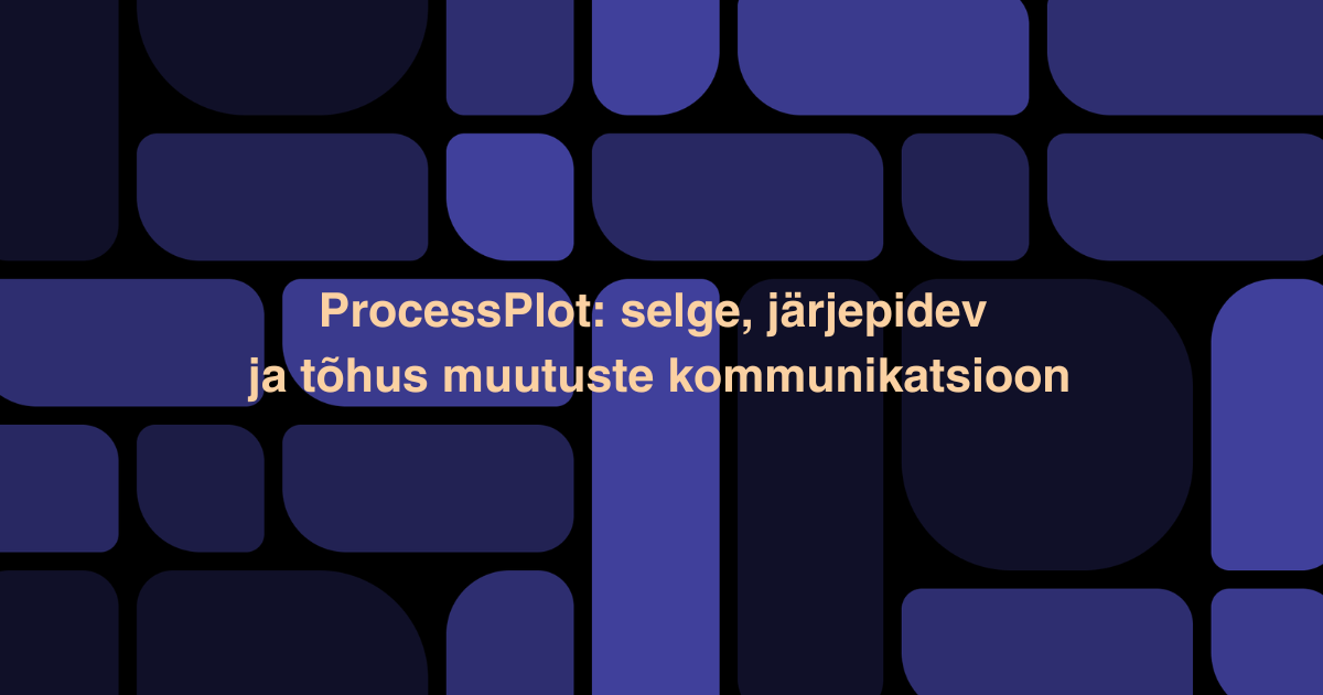 Processplot Newsletter